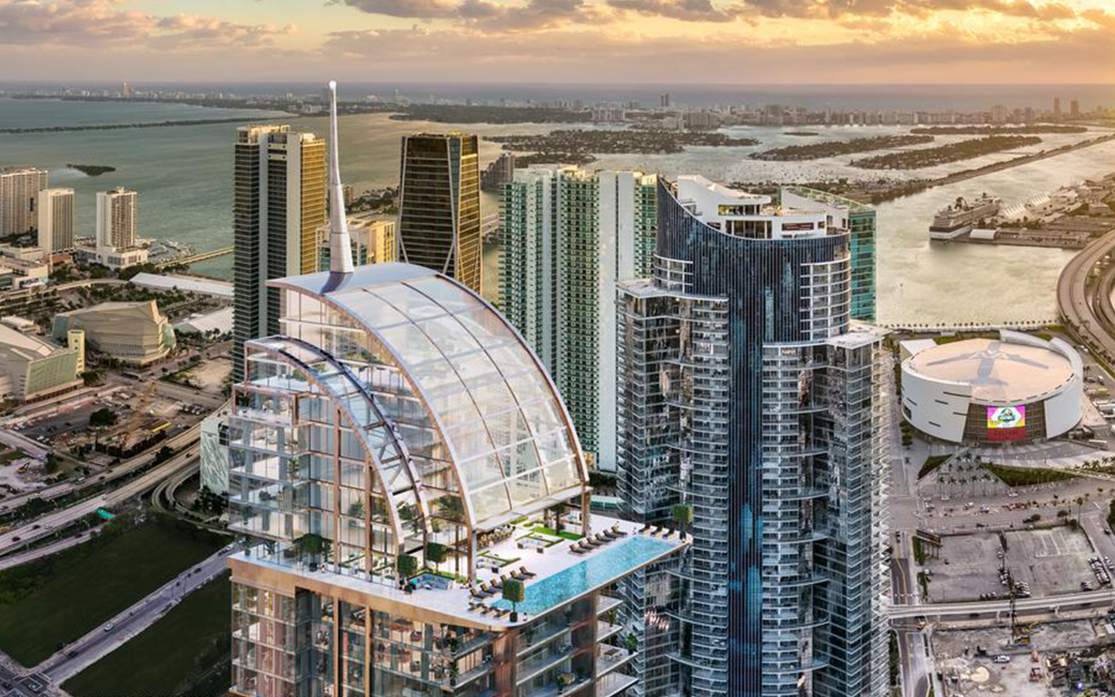 Legacy Hotel, condo at Miami Worldcenter obtains $340M construction loan